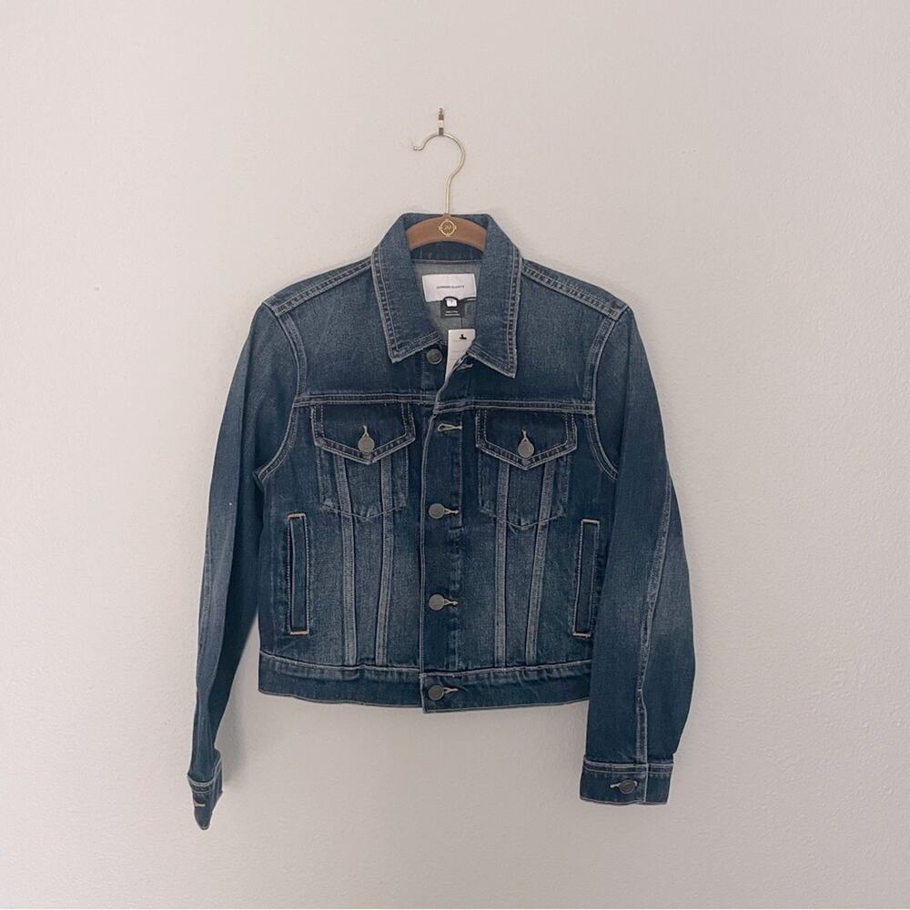 CURRENT/ELLIOTT The Baby Trucker Jean Jacket NWT